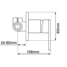 Lucid Pin Round Wall Mixer (Multi Colour)