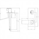 RUSHY Series Square Wall Mixer with Spout（Multi Color)