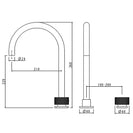 MOON - Swivel Basin Mixer