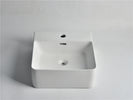 Elaine Gloss White wall-hung basins 420*400*150mm