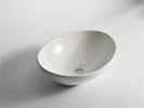 Elaine Gloss white Oval Basins 410*330*145mm