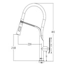 Pull-out Kitchen Mixer (multi color)