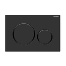 Geberit Sigma 20 Matt Black Round Button