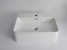 Elaine Gloss White wall-hung basins 520*420*150mm
