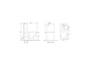 Rivo Short Projection Back-to-Wall Rimless Tornado Toilet Suite