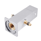 Brushed Nickel Square Twin shower Systems Single Hose