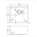 Handmade Single Bowl 500x440x230mm (Multi Color Option)