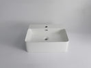 Elaine Gloss White wall-hung basins 520*420*150mm