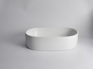 Elaine Pill Shaped Gloss White Basins 560*350*140mm
