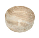 Claya Marvane-40 Round Above Counter Basin Gloss Stone Marble