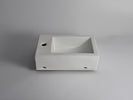 Elaine Left hand side Mini Wall-Mounted basin 460*280*170mm