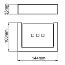 IVANO Series Soap Dish Holder（Multi Color Option)