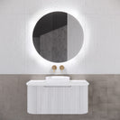 Riva Paris Round LED Mirror Cabinet 800mm- Multi Color