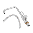 Aquaperla Electroplated Brass Chrome Swivel Spout Kitchen Mixer Tap