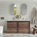 Bella 1500mm Freestanding Cabinet – Notaio Walnut | My Bathroom Depot