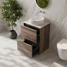 Bella 600mm Freestanding Cabinet - Notaio Walnut
