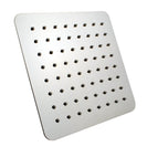 Brushed Nickel Square Twin shower Systems Single Hose