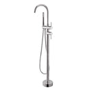 Freestanding Round Bath Mixer with Hand Spray (Multi Colour)