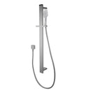 Aquaperla Square Sliding Shower Rail with Handheld Shower(PVC Hose) (Mulit Color)
