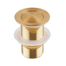 32/40mm Brass Basin Pop Up Waste without Overflow (multi color)
