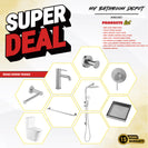 MBD Round Chrome Bathroom Package