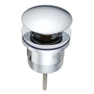 Brass Universal Basin/Bathtub Pop Up Waste (multi color)