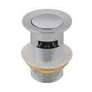 32/40mm Solid Brass Basin Pop Up Waste with Overflow (Multi Colour)