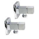 Bathroom Chrome 1/4 Turn Washing Machine Stop Taps (One Pair) (multi color)
