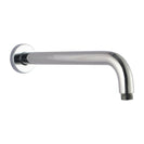 Round Wall Straight Shower Arm 400mm (multi color)