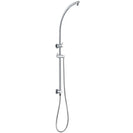 MBD Chrome Round Twin shower Systems Single Hose
