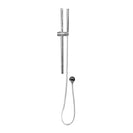 Aquaperla Round Stainless Steel Rail with Handheld Shower,Fixed Wall Connector Set (Mulit Color)