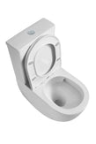 Diana Tornado Rimless Back-to-Wall Toilet Suite - Silent Vortex Flush