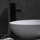 CLAYA Wavy Texture Matte Color Round Basin 395*395*120mm