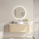 Elva 1200mm Wall-Hung Cabinet - Natural Oak