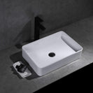 Elaine Gloss white Rectangle Above Counter basins 500*335*110mm