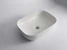 Elaine Oval Matte White Above Counter basins 460*320*130mm