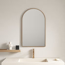 Aluminum Framed 600mm Arch Mirror -Multi Colour