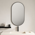 Aluminum Framed 500mm Oval Mirror – Multi Colour