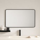 Aluminum Framed 1200mm Rectangular Mirror brushed gold