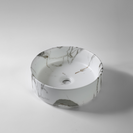 Fusion-36 360mm Matte White Carrara Ceramic Basin