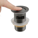 32/40mm Brass Basin Pop Up Waste with Overflow (multi color)