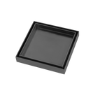 120*120mm Chrome Smart Tile Insert Floor Waste Shower Grate Drain (81.3mm Outlet)