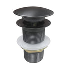 32/40mm Mushroom Brass Basin Pop Up Waste without Overflow (multi color)