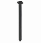 Square Gun Metal Grey Ceiling Shower Arm 400mm