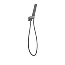 Aquaperla Square Shower Rail with Handheld Shower(Stainless Steel Hose) (Mulit Color)