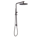MBD Gun Metal Grey Right Angle Twin shower Systems Single Hose