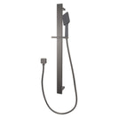 Aquaperla Square Sliding Shower Rail with Handheld Shower(PVC Hose) (Mulit Color)