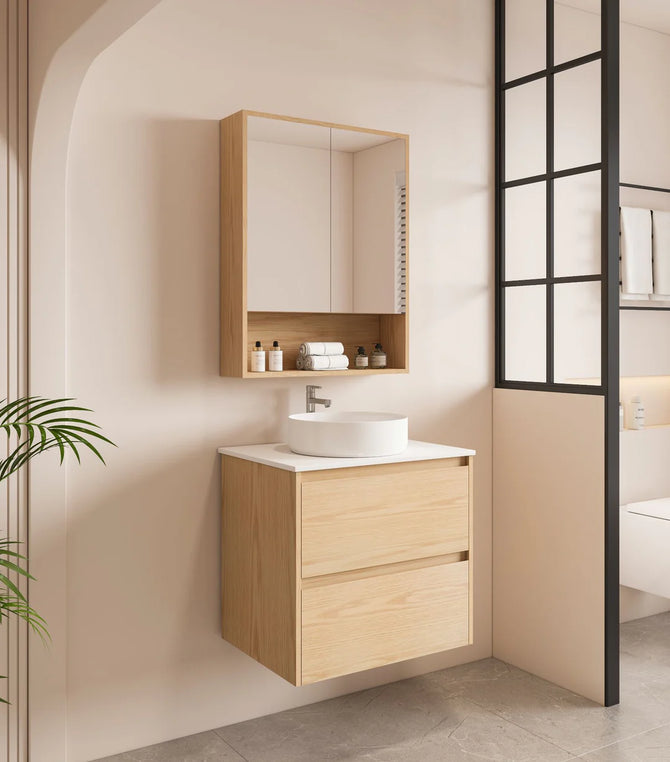 HERA 600mm Wall-Hung Vanity ( Multi Colour )