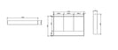 HERA 1200mm Shaving Cabinet