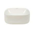 Luno 42 – 420mm Wall Hung Ceramic Basin (No Overflow)